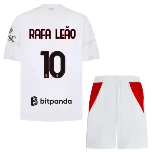Camisolas AC Milan Rafael Leão 10 Criança Equipamento Alternativo 26/27