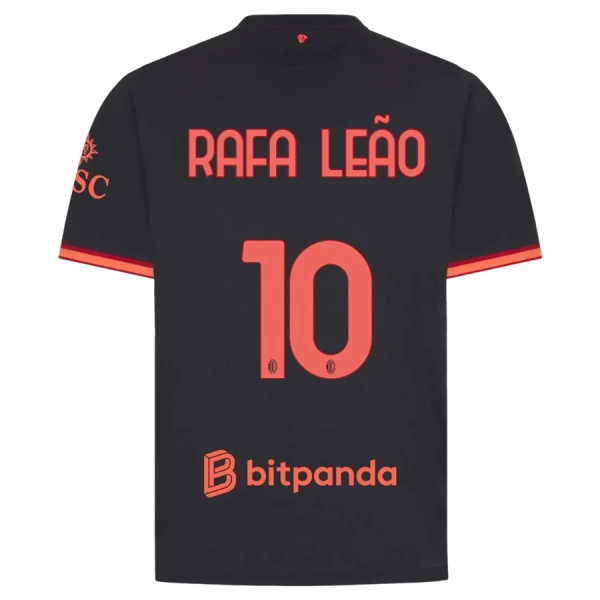 Camisolas AC Milan Rafael Leão 10 Equipamento Terceiro 26/27 Camisolas AC Milan Rafael Leão 10 Equipamento Terceiro 26/27