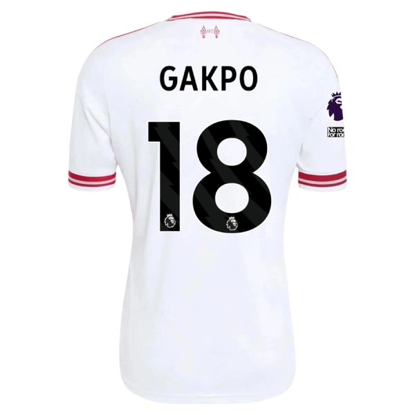Camisolas Liverpool Cody Gakpo 18 Criança Equipamento Alternativo 26/27
