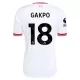 Camisolas Liverpool Cody Gakpo 18 Criança Equipamento Alternativo 26/27