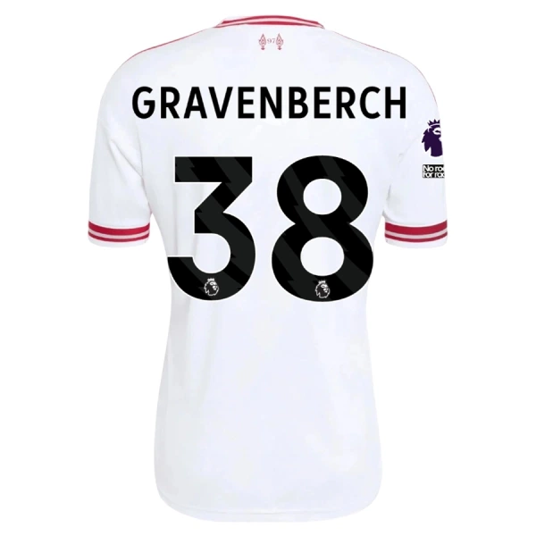 Camisolas Liverpool Gravenberch 38 Equipamento Alternativo 26/27