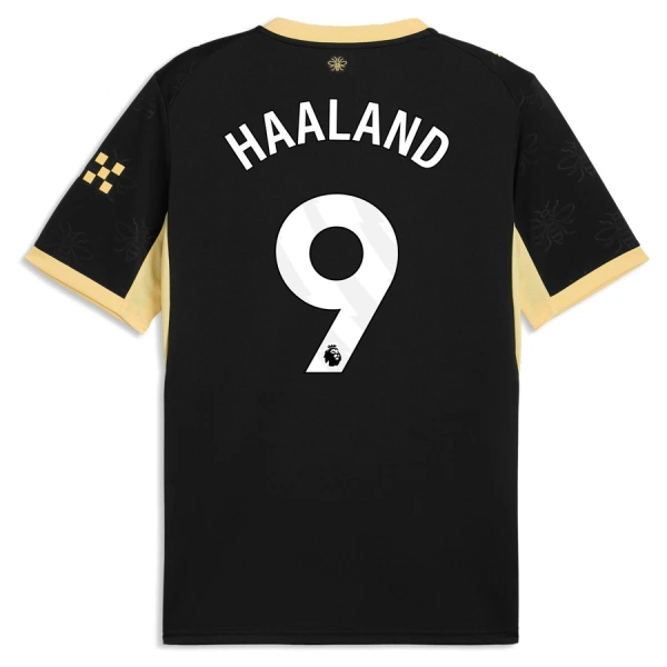 Camisolas Manchester City Erling Haaland 9 Equipamento Alternativo 26/27
