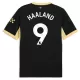 Camisolas Manchester City Erling Haaland 9 Equipamento Alternativo 26/27