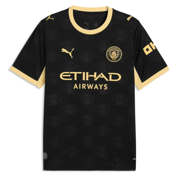 Camisolas Manchester City Jérémy Doku 11 Equipamento Alternativo 26/27