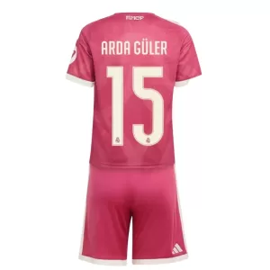 Camisolas Real Madrid Arda Guler 15 Criança Equipamento Terceiro 26/27