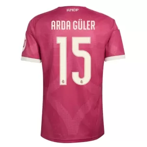 Camisolas Real Madrid Arda Guler 15 Equipamento Terceiro 26/27