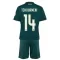 Camisolas Real Madrid Aurélien Tchouaméni 14 Criança Equipamento Alternativo 26/27