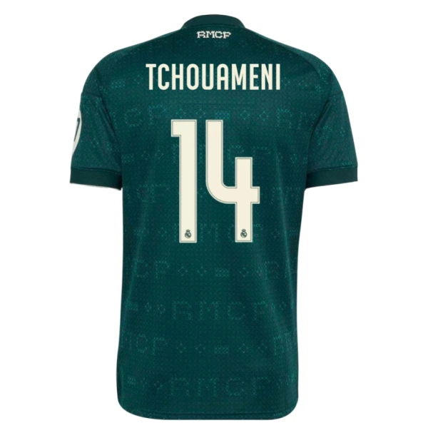 Camisolas Real Madrid Aurélien Tchouaméni 14 Equipamento Alternativo 26/27 Camisolas Real Madrid Aurélien Tchouaméni 14 Equipamento Alternativo 26/27