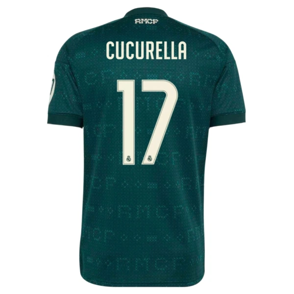 Camisolas Real Madrid Cucurella 17 Equipamento Alternativo 26/27 Camisolas Real Madrid Cucurella 17 Equipamento Alternativo 26/27