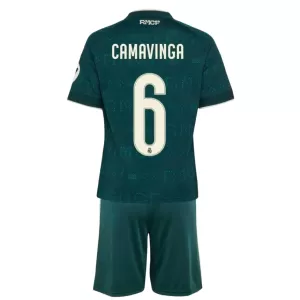 Camisolas Real Madrid Eduardo Camavinga 6 Criança Equipamento Alternativo 26/27