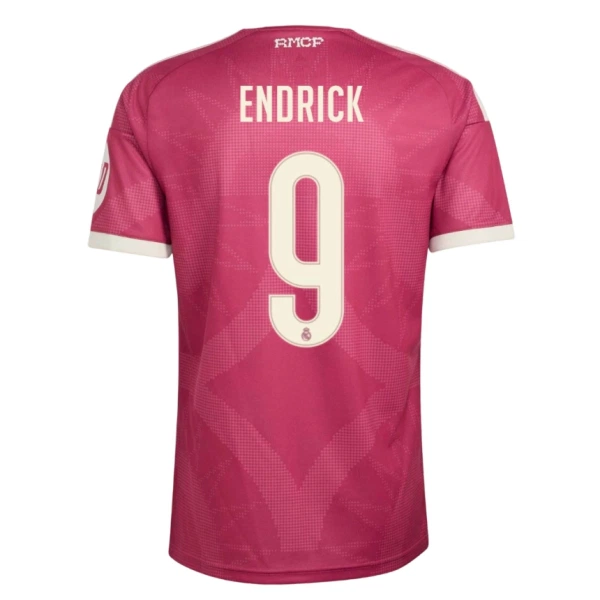 Camisolas Real Madrid Endrick 9 Equipamento Terceiro 26/27 Camisolas Real Madrid Endrick 9 Equipamento Terceiro 26/27