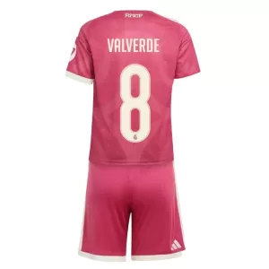 Camisolas Real Madrid Federico Valverde 8 Criança Equipamento Terceiro 26/27