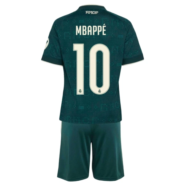 Camisolas Real Madrid Kylian Mbappé 10 Criança Equipamento Alternativo 26/27 Camisolas Real Madrid Kylian Mbappé 10 Criança Equipamento Alternativo 26/27