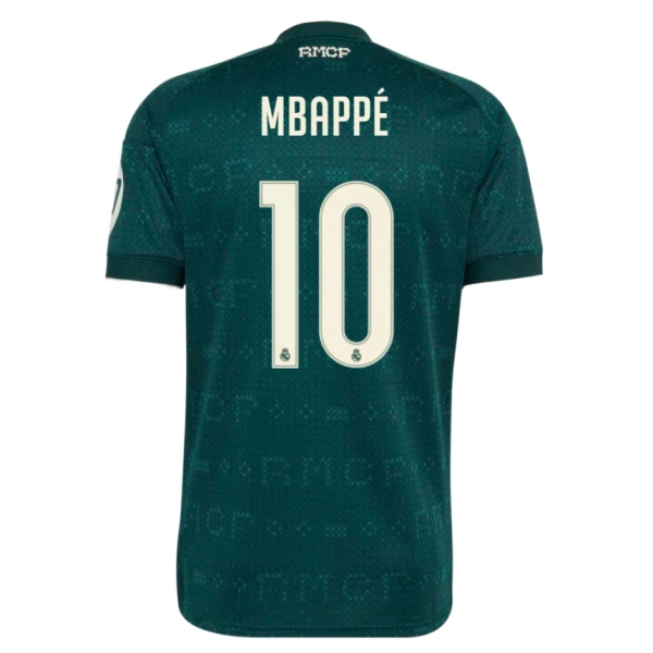 Camisolas Real Madrid Kylian Mbappé 10 Equipamento Alternativo 26/27