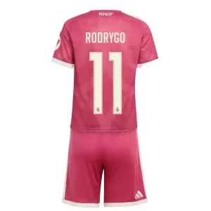 Camisolas Real Madrid Rodrygo Goes 11 Criança Equipamento Terceiro 26/27