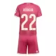 Camisolas Real Madrid Rudiger 22 Criança Equipamento Terceiro 26/27 Camisolas Real Madrid Rudiger 22 Criança Equipamento Terceiro 26/27