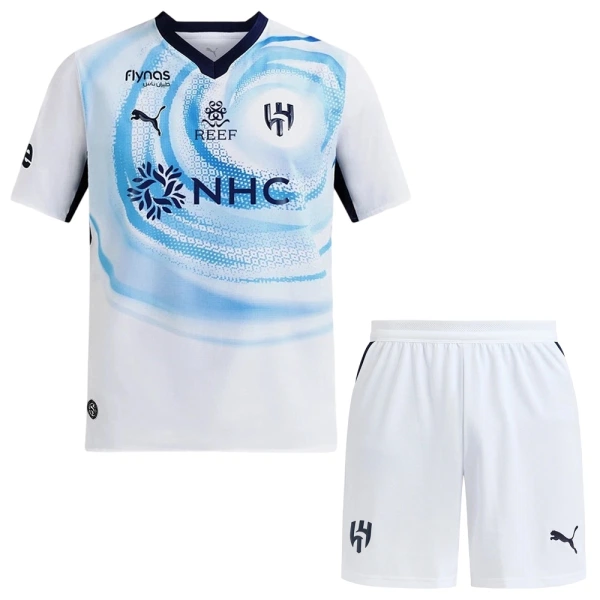 Camisolas Al Hilal SFC Criança Equipamento Alternativo 26/27
