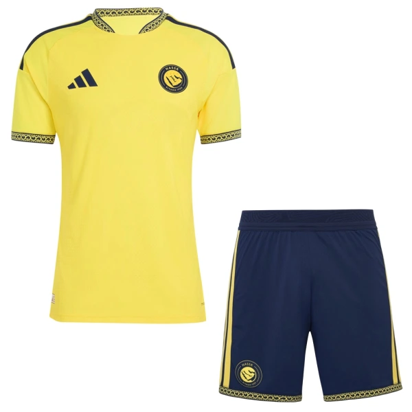 Camisolas Al-Nassr FC Criança Equipamento Principal 26/27 Camisolas Al-Nassr FC Criança Equipamento Principal 26/27