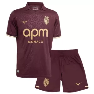 Camisolas AS Monaco Criança Equipamento Alternativo 26/27