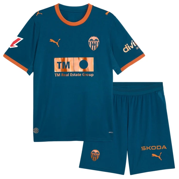 Camisolas Valencia CF Criança Equipamento Alternativo 26/27
