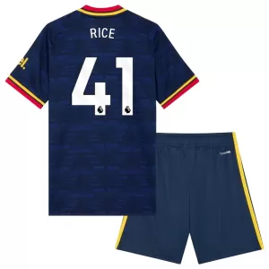 Camisolas Arsenal Declan Rice 41 Criança Equipamento Alternativo 26/27