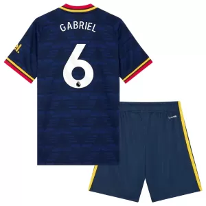 Camisolas Arsenal Gabriel 6 Criança Equipamento Alternativo 26/27