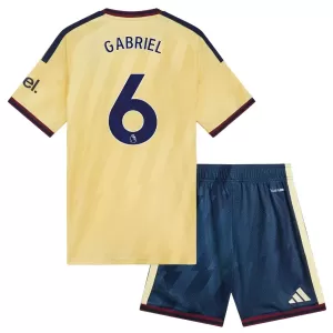 Camisolas Arsenal Gabriel 6 Criança Equipamento Terceiro 26/27