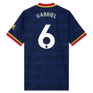 Camisolas Arsenal Gabriel 6 Equipamento Alternativo 26/27