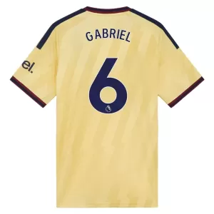 Camisolas Arsenal Gabriel 6 Equipamento Terceiro 26/27