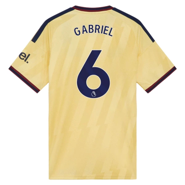 Camisolas Arsenal Gabriel 6 Equipamento Terceiro 26/27