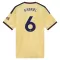 Camisolas Arsenal Gabriel 6 Equipamento Terceiro 26/27