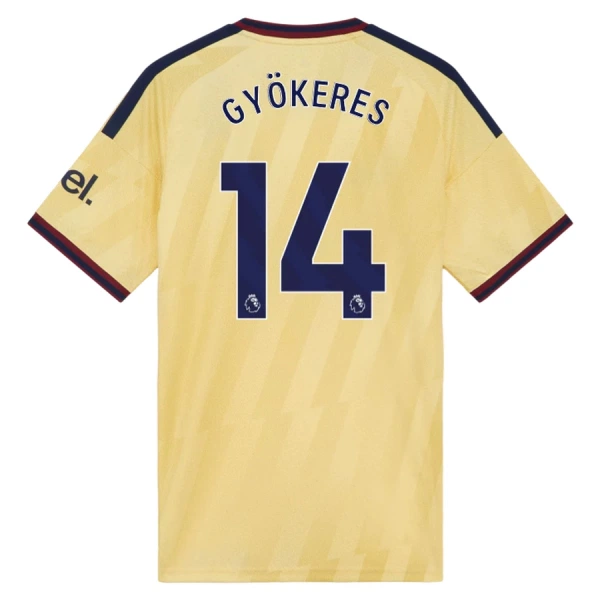 Camisolas Arsenal Gyokeres 14 Equipamento Terceiro 26/27