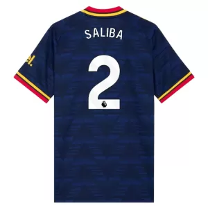 Camisolas Arsenal Saliba 2 Equipamento Alternativo 26/27