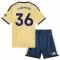 Camisolas Arsenal Zubimendi 36 Criança Equipamento Terceiro 26/27