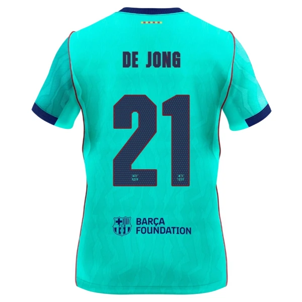 Camisolas FC Barcelona Frenkie de Jong 21 Equipamento Terceiro 26/27 Camisolas FC Barcelona Frenkie de Jong 21 Equipamento Terceiro 26/27