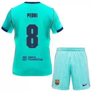 Camisolas FC Barcelona Pedri 8 Criança Equipamento Terceiro 26/27