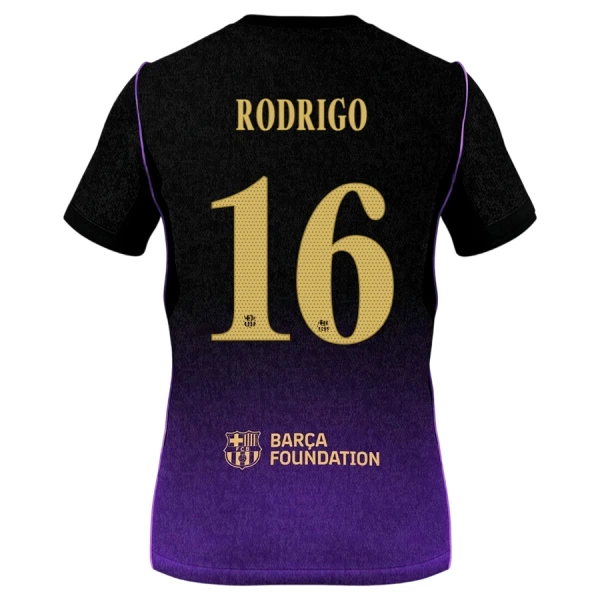 Camisolas FC Barcelona Rodrigo Hernández 16 Equipamento Alternativo 26/27 Camisolas FC Barcelona Rodrigo Hernández 16 Equipamento Alternativo 26/27