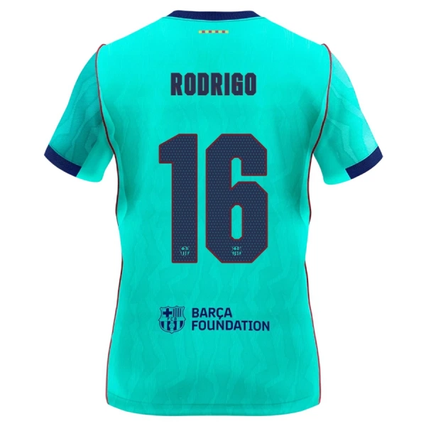 Camisolas FC Barcelona Rodrigo Hernández 16 Equipamento Terceiro 26/27 Camisolas FC Barcelona Rodrigo Hernández 16 Equipamento Terceiro 26/27