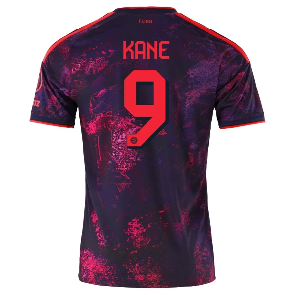 Camisolas FC Bayern de Munique Harry Kane 9 Equipamento Terceiro 26/27