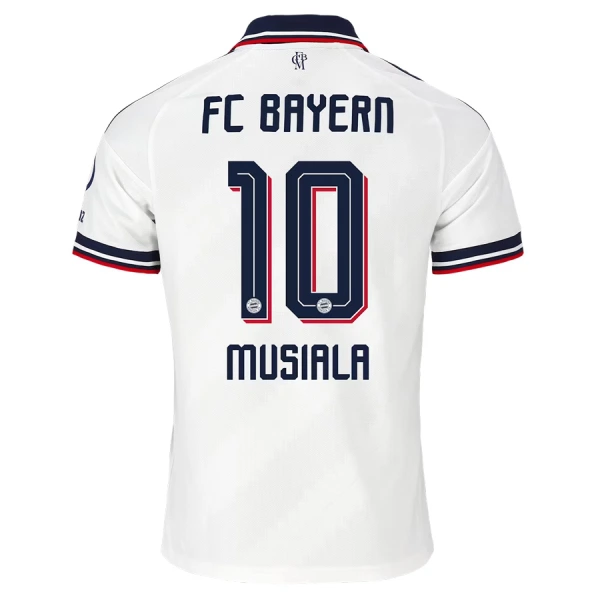 Camisolas FC Bayern de Munique Jamal Musiala 10 Equipamento Alternativo 26/27 Camisolas FC Bayern de Munique Jamal Musiala 10 Equipamento Alternativo 26/27