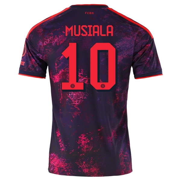 Camisolas FC Bayern de Munique Jamal Musiala 10 Equipamento Terceiro 26/27