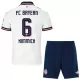 Camisolas FC Bayern de Munique Joshua Kimmich 6 Criança Equipamento Alternativo 26/27