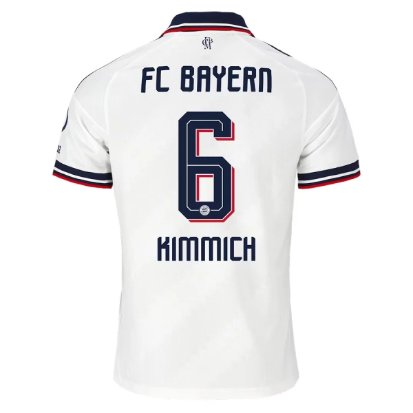 Camisolas FC Bayern de Munique Joshua Kimmich 6 Equipamento Alternativo 26/27 Camisolas FC Bayern de Munique Joshua Kimmich 6 Equipamento Alternativo 26/27