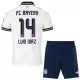 Camisolas FC Bayern de Munique Luis Díaz 14 Criança Equipamento Alternativo 26/27