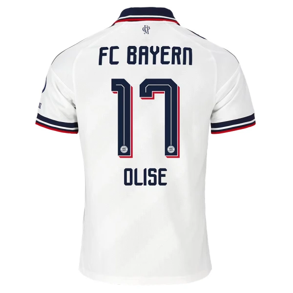 Camisolas FC Bayern de Munique Olise 17 Equipamento Alternativo 26/27 Camisolas FC Bayern de Munique Olise 17 Equipamento Alternativo 26/27