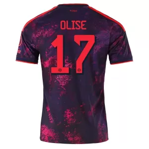 Camisolas FC Bayern de Munique Olise 17 Equipamento Terceiro 26/27