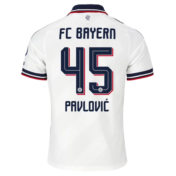 Camisolas FC Bayern de Munique Pavlovic 45 Equipamento Alternativo 26/27