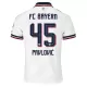 Camisolas FC Bayern de Munique Pavlovic 45 Equipamento Alternativo 26/27