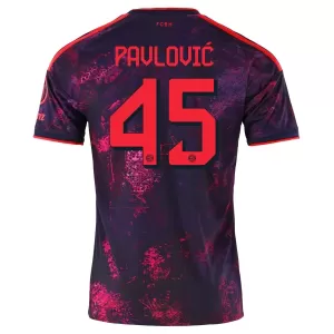 Camisolas FC Bayern de Munique Pavlovic 45 Equipamento Terceiro 26/27