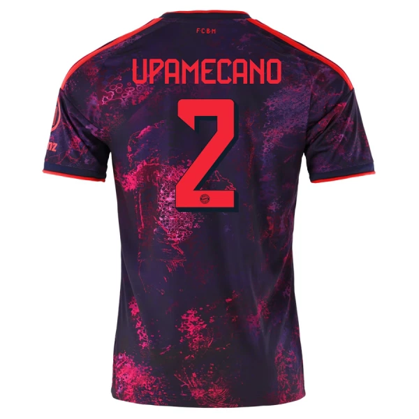 Camisolas FC Bayern de Munique Upamecano 2 Equipamento Terceiro 26/27